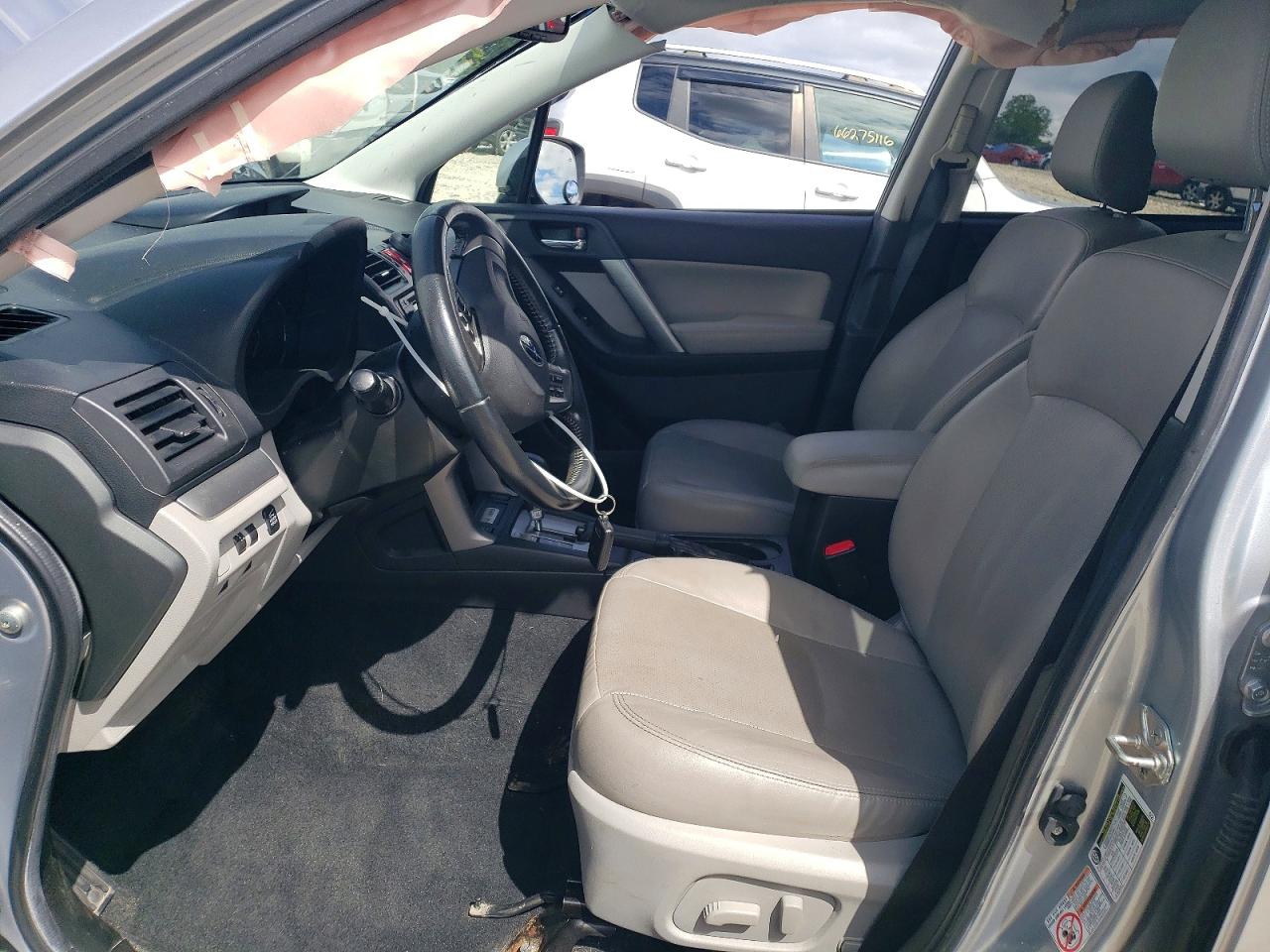 2014 Subaru Forester 2.5i Touring Silver vin: JF2SJAPC6EH455148
