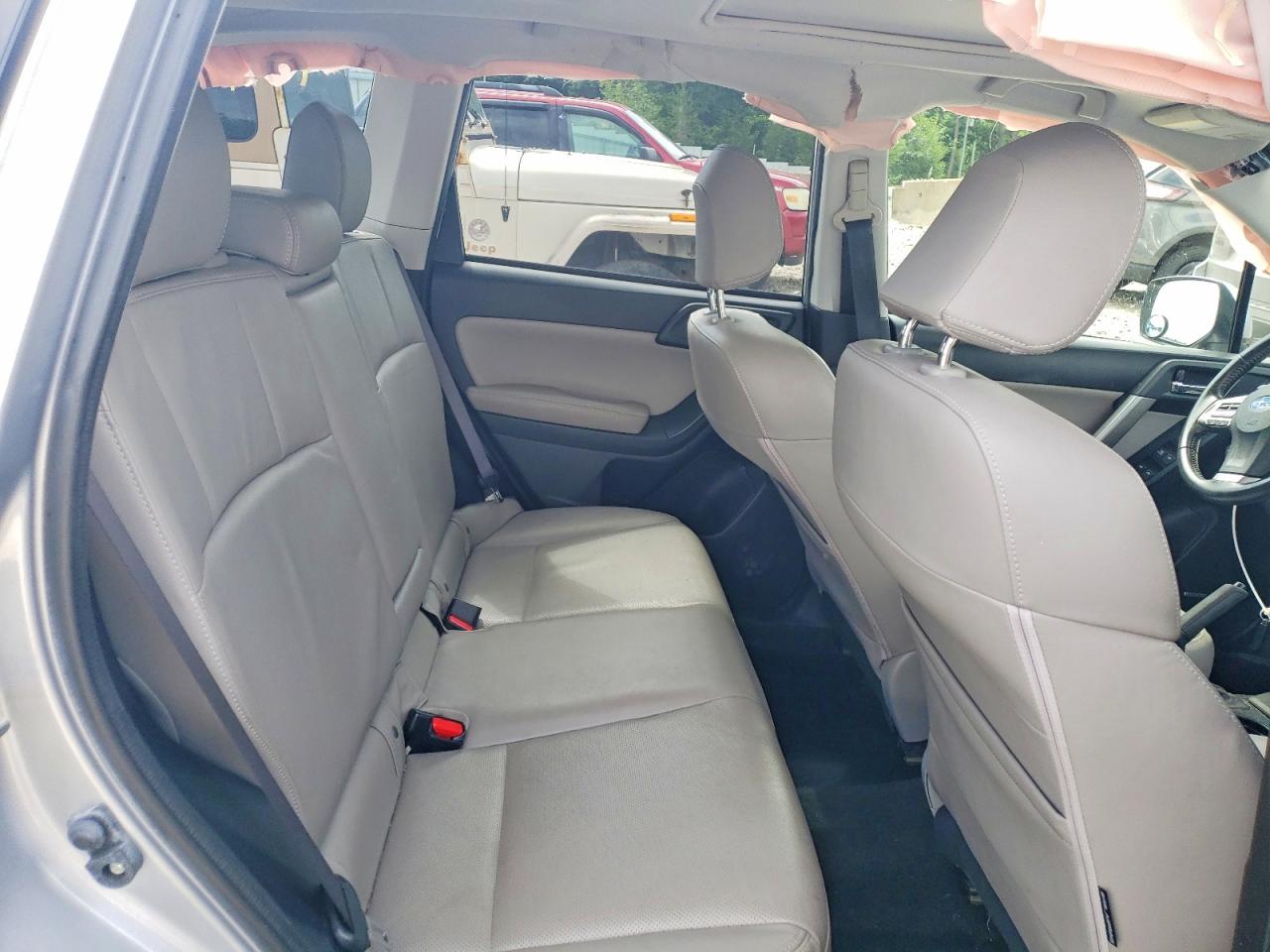 2014 Subaru Forester 2.5i Touring Silver vin: JF2SJAPC6EH455148
