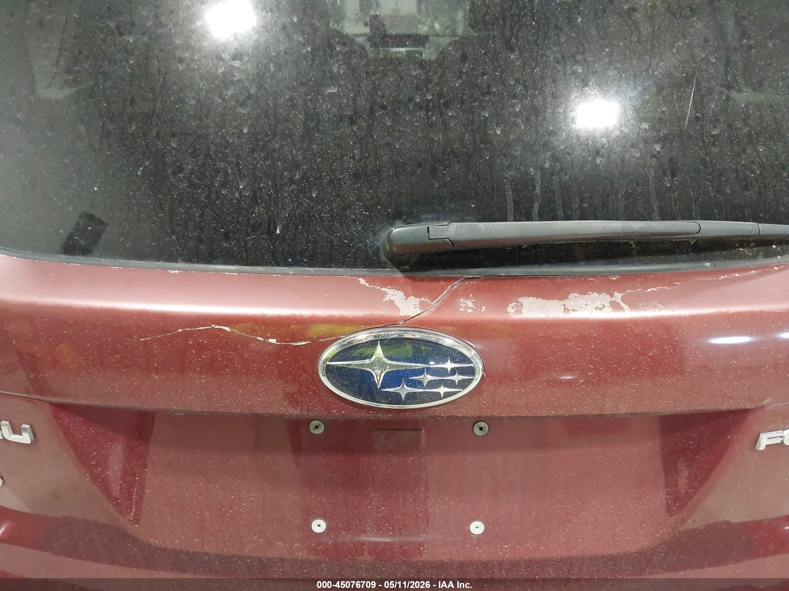 2014 Subaru Forester 2.5i Touring Красный vin: JF2SJAPC7EH521514