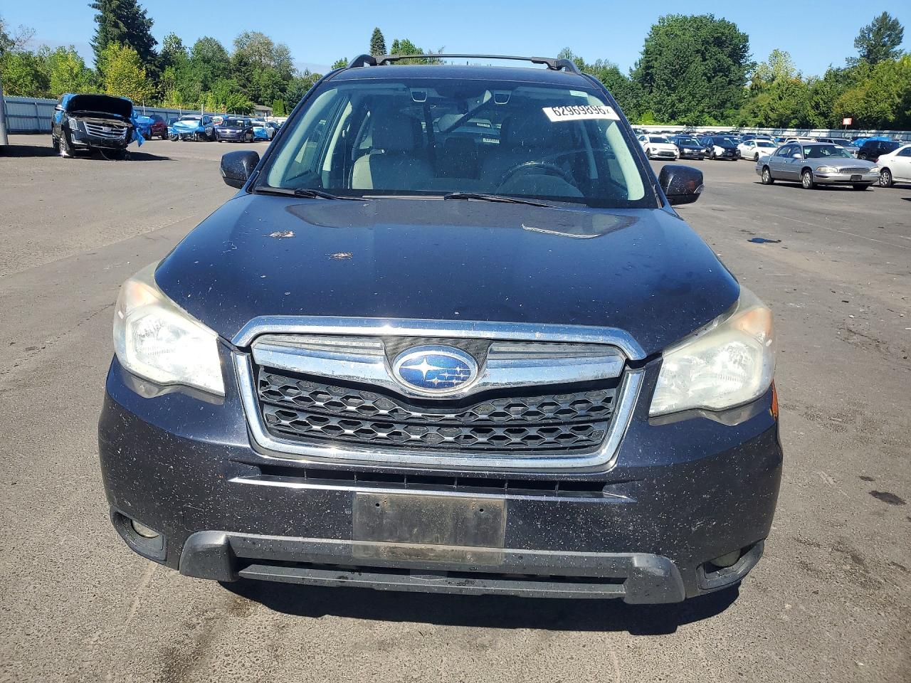 2014 Subaru Forester 2.5i Touring Black vin: JF2SJAPC9EH530201