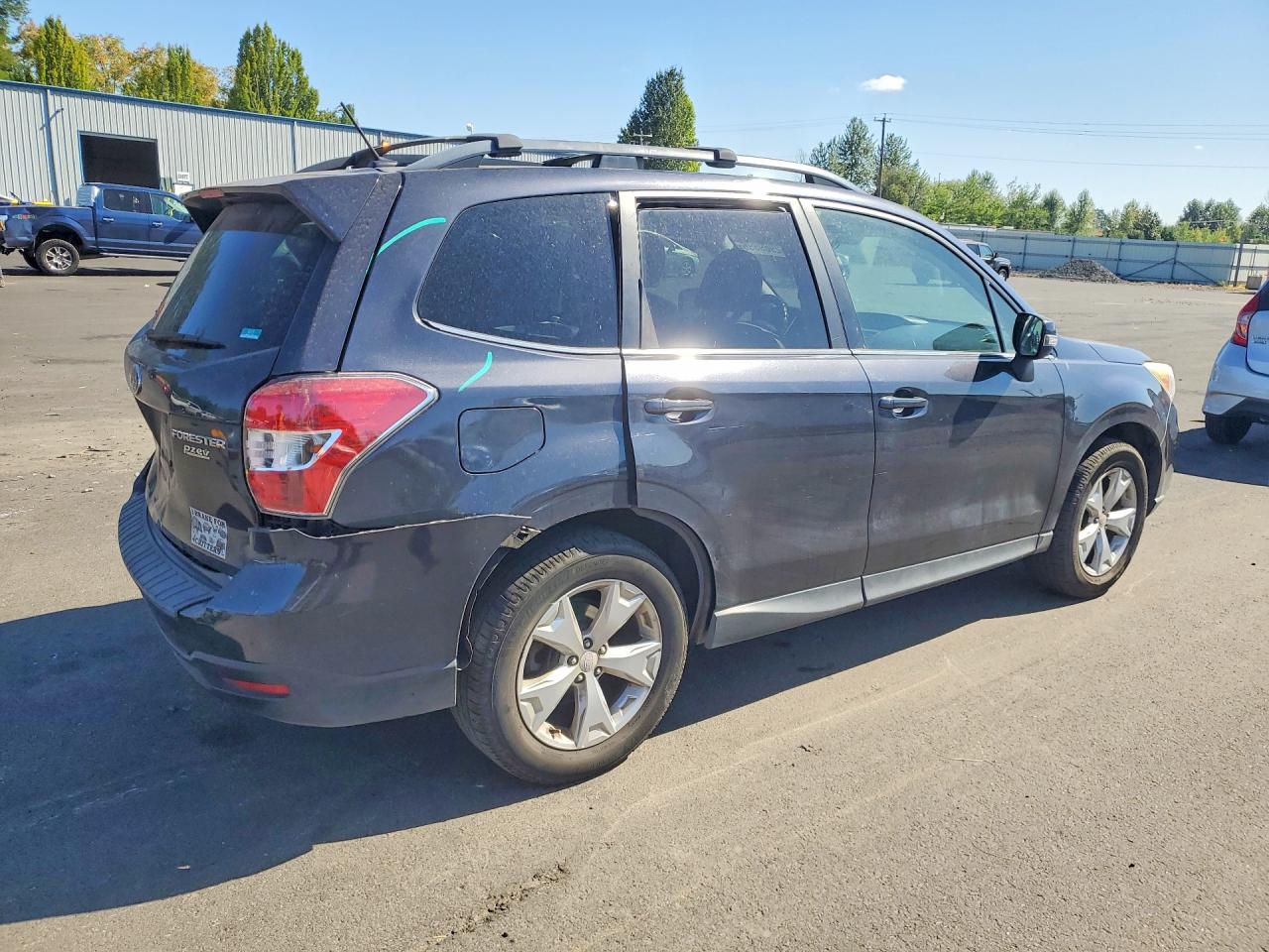 2014 Subaru Forester 2.5i Touring Black vin: JF2SJAPC9EH530201