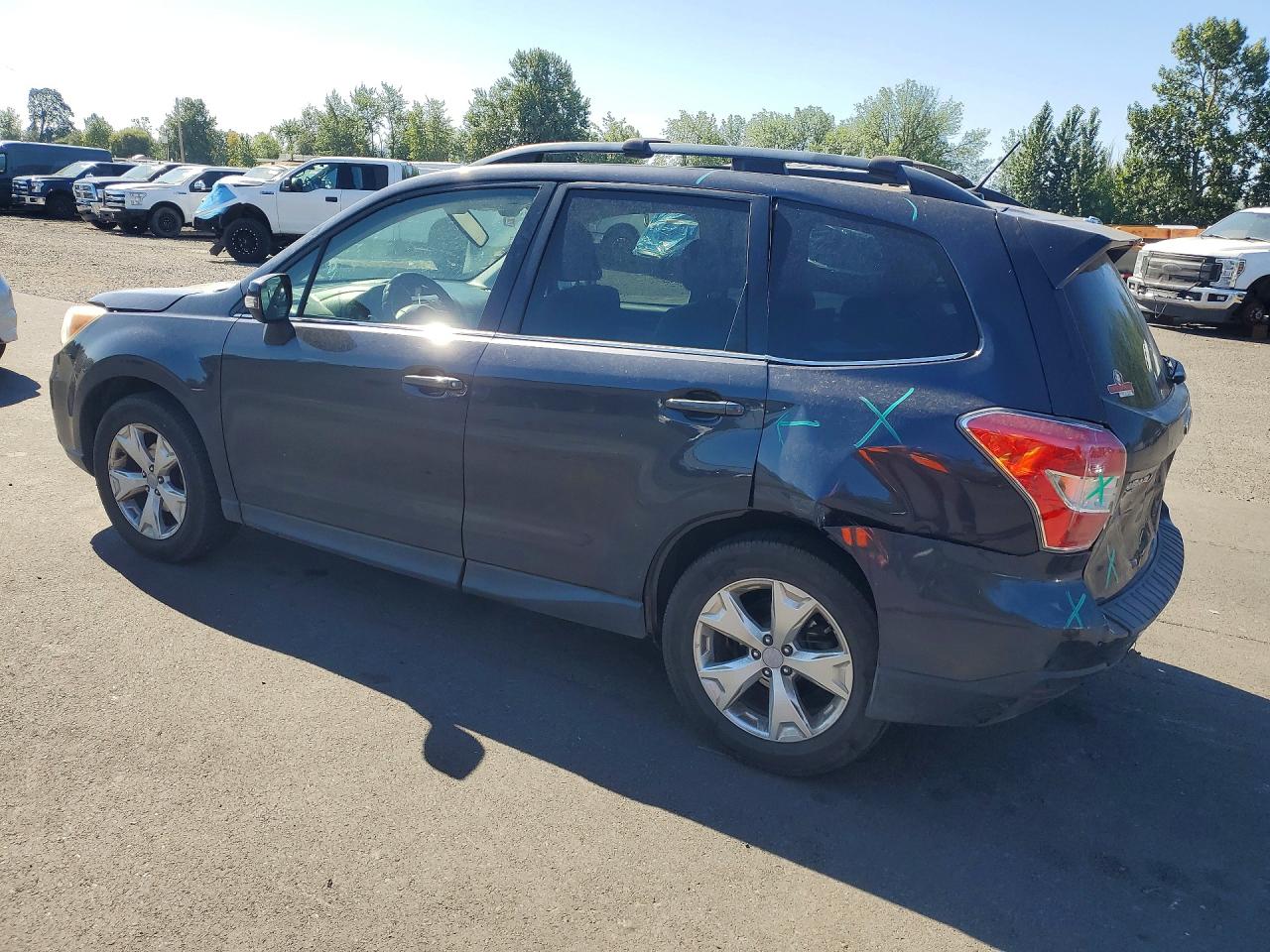 2014 Subaru Forester 2.5i Touring Black vin: JF2SJAPC9EH530201