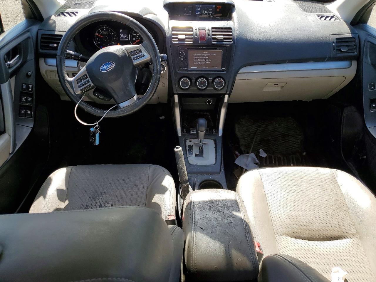 2014 Subaru Forester 2.5i Touring Gray vin: JF2SJAPCXEH429734