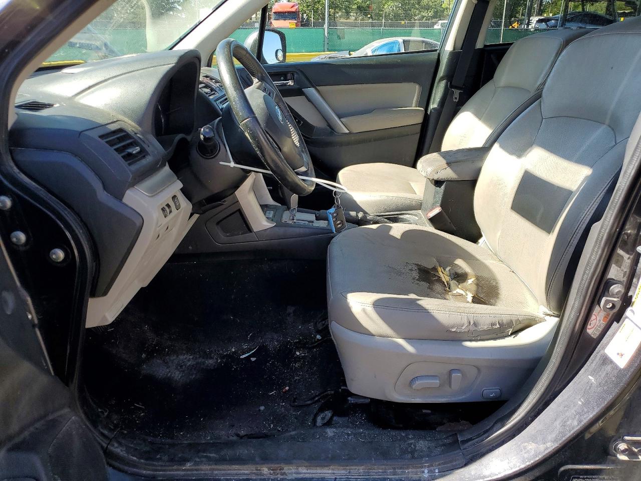 2014 Subaru Forester 2.5i Touring Gray vin: JF2SJAPCXEH429734
