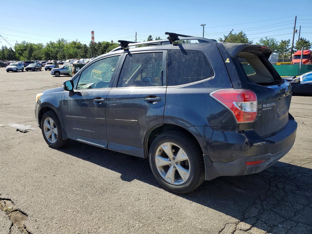 2014 Subaru Forester 2.5i Touring Gray vin: JF2SJAPCXEH429734