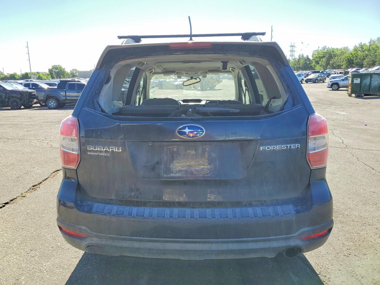 2014 Subaru Forester 2.5i Touring Gray vin: JF2SJAPCXEH429734