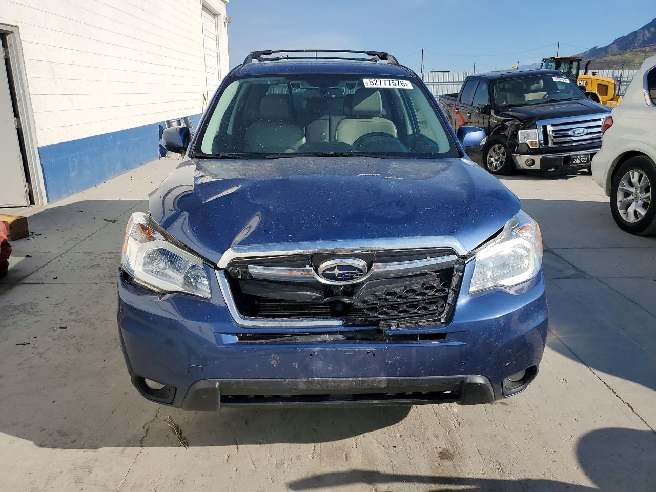 2014 Subaru Forester 2.5i Touring Синий vin: JF2SJAPCXEH497029