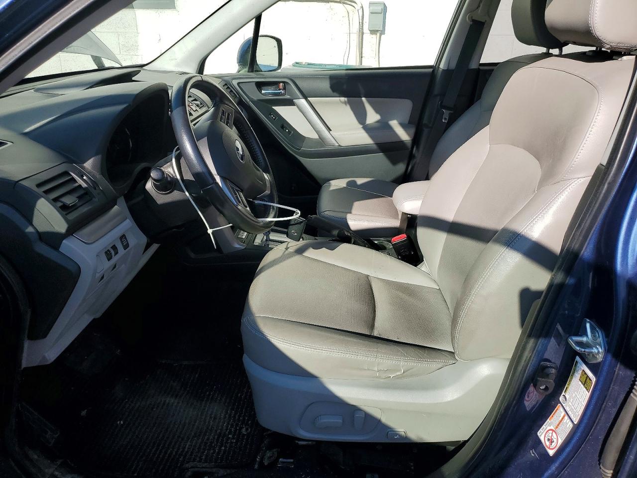 2014 Subaru Forester 2.5i Touring Синий vin: JF2SJAPCXEH497029