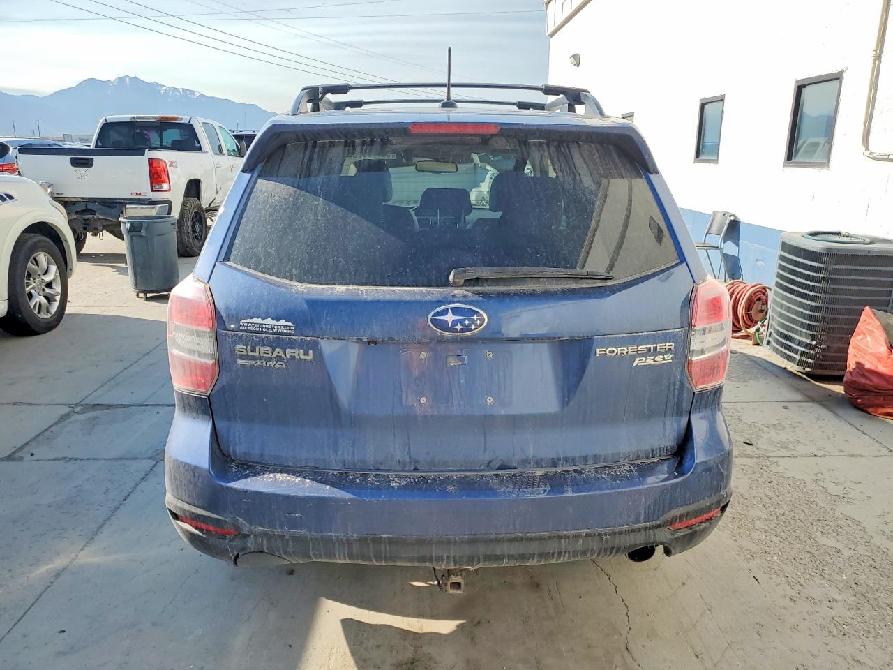 2014 Subaru Forester 2.5i Touring Синий vin: JF2SJAPCXEH497029