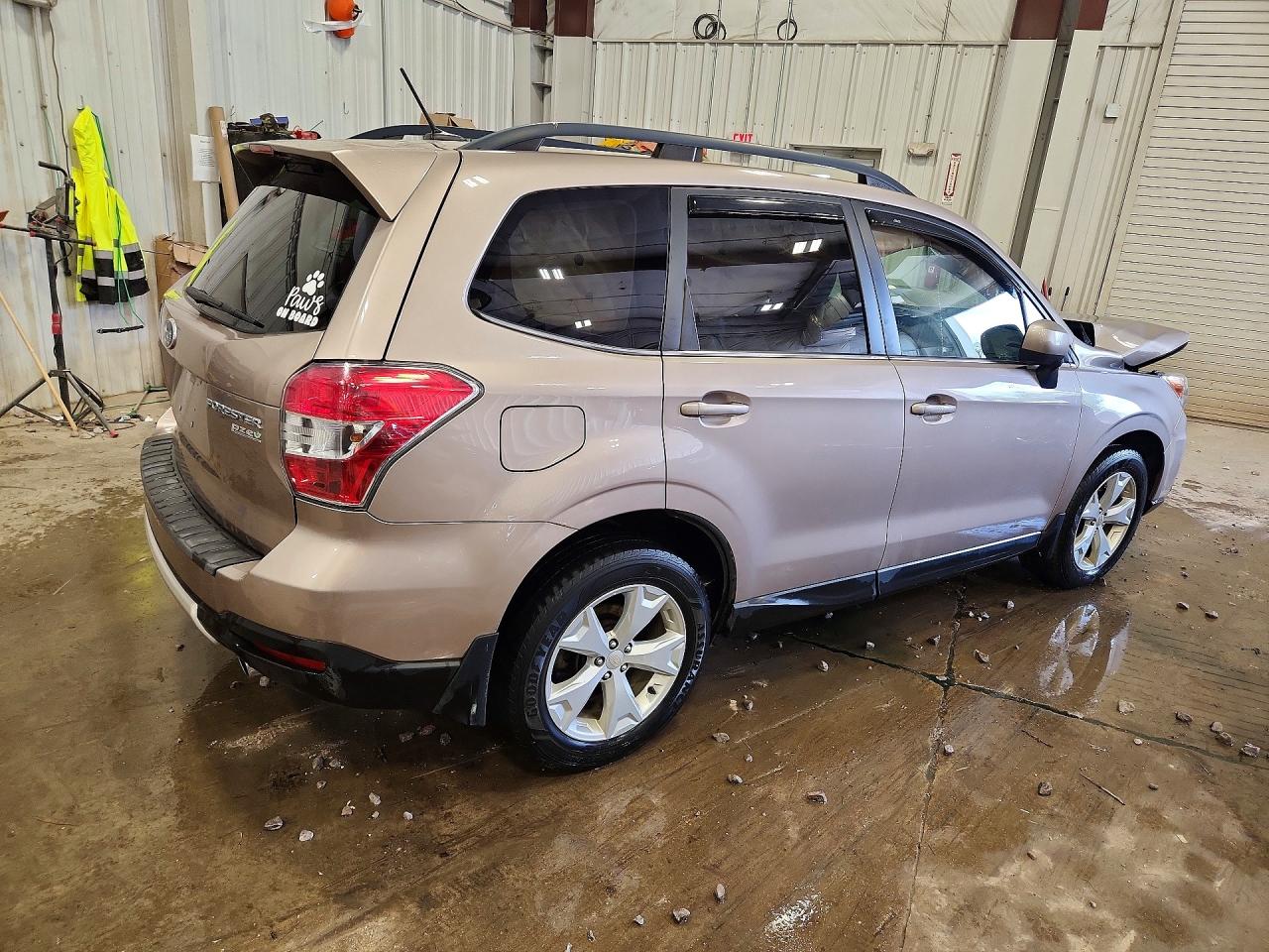 2015 Subaru Forester 2.5i Limited Tan vin: JF2SJARC1FH827171
