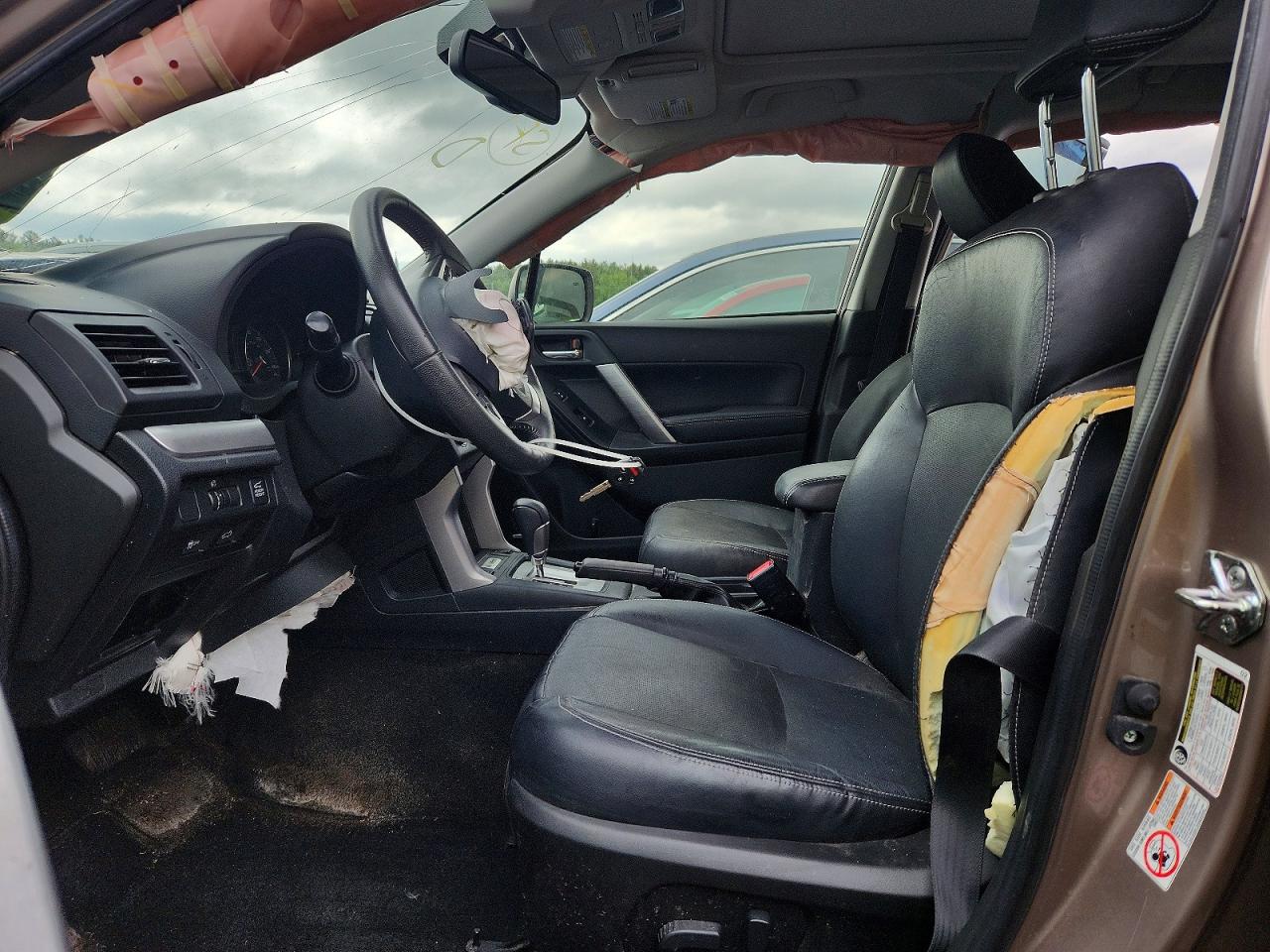 2015 Subaru Forester 2.5i Limited Tan vin: JF2SJARC1FH827171