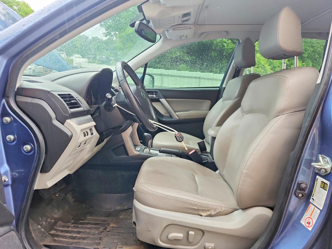 2015 Subaru Forester 2.5i Limited Blue vin: JF2SJARC2FH425434