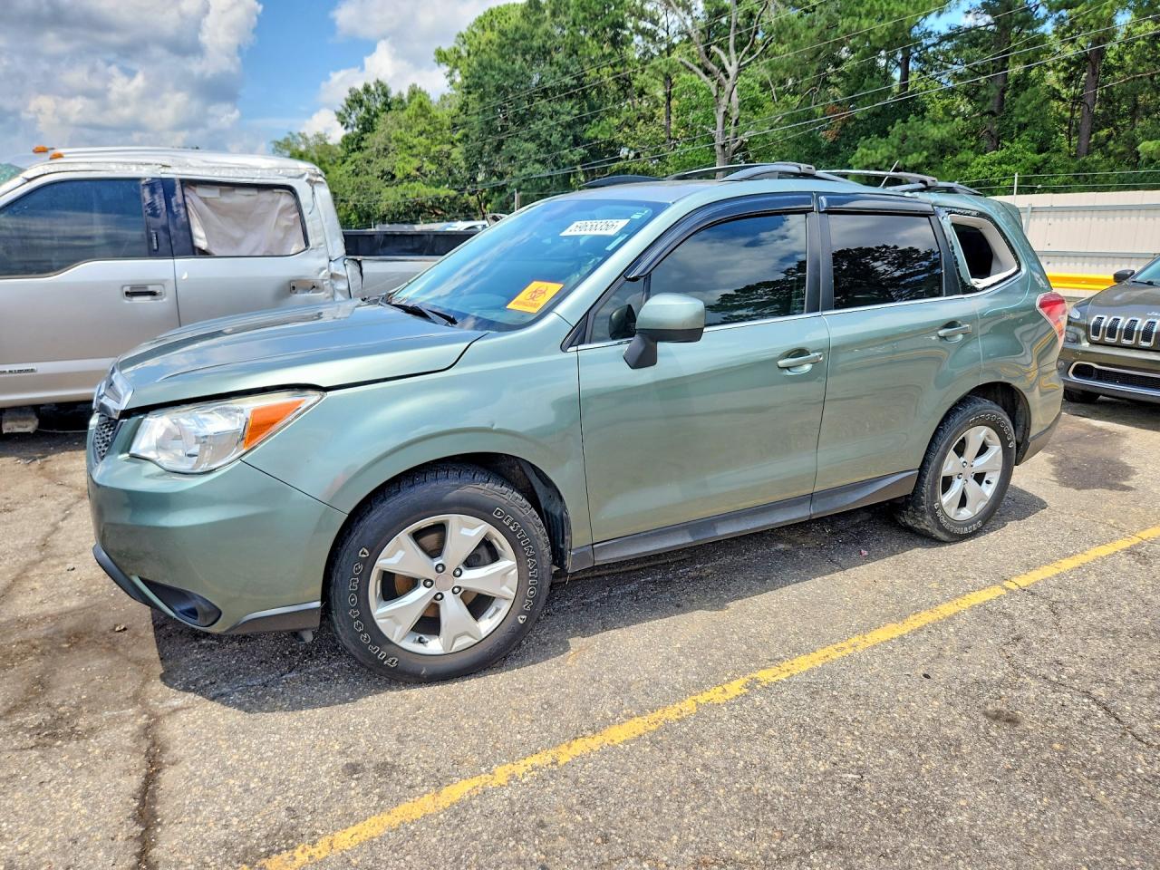 2015 Subaru Forester 2.5i Limited Tan vin: JF2SJARC2FH479185