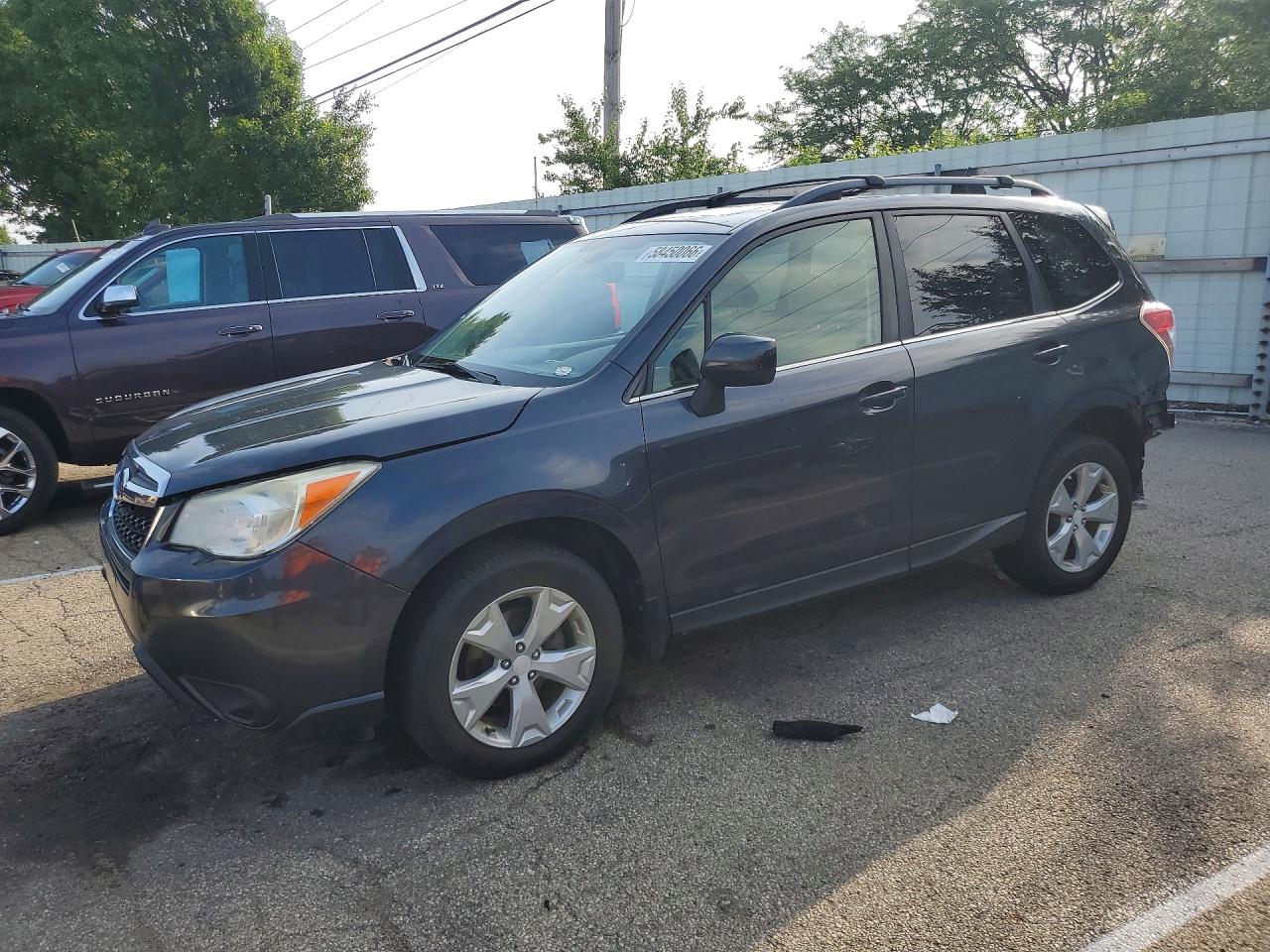 2015 Subaru Forester 2.5i Limited Gray vin: JF2SJARC2FH523265