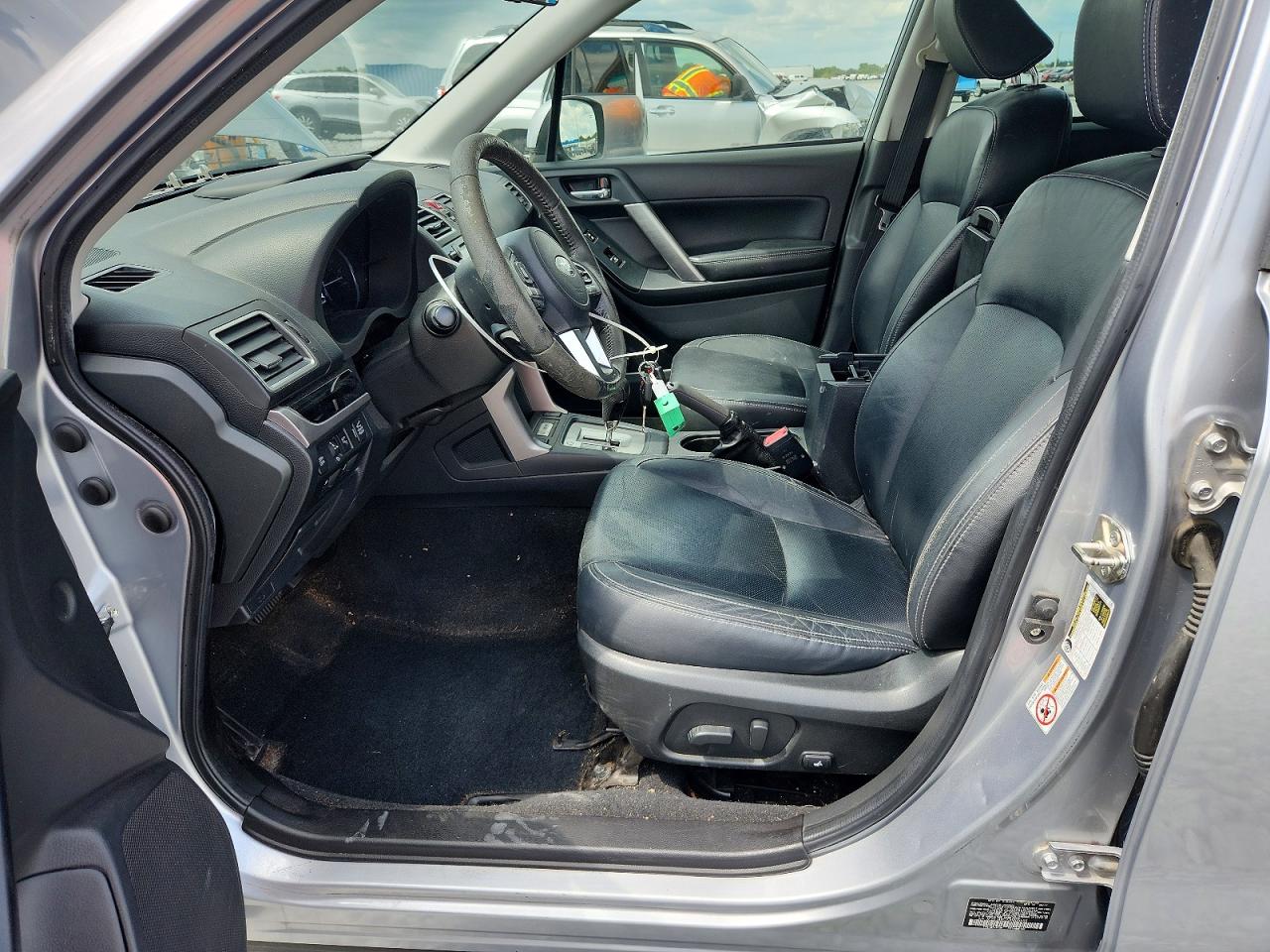 2018 Subaru Forester 2.5i Limited Silver vin: JF2SJARC2JH405595