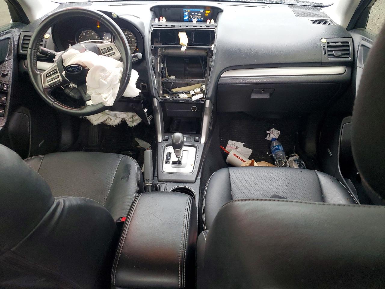 2015 Subaru Forester 2.5i Limited Silver vin: JF2SJARC3FH437236