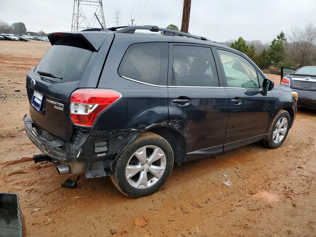 2015 Subaru Forester 2.5i Limited Черный vin: JF2SJARC3FH823817