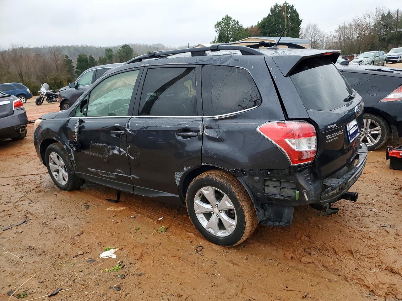 2015 Subaru Forester 2.5i Limited Черный vin: JF2SJARC3FH823817