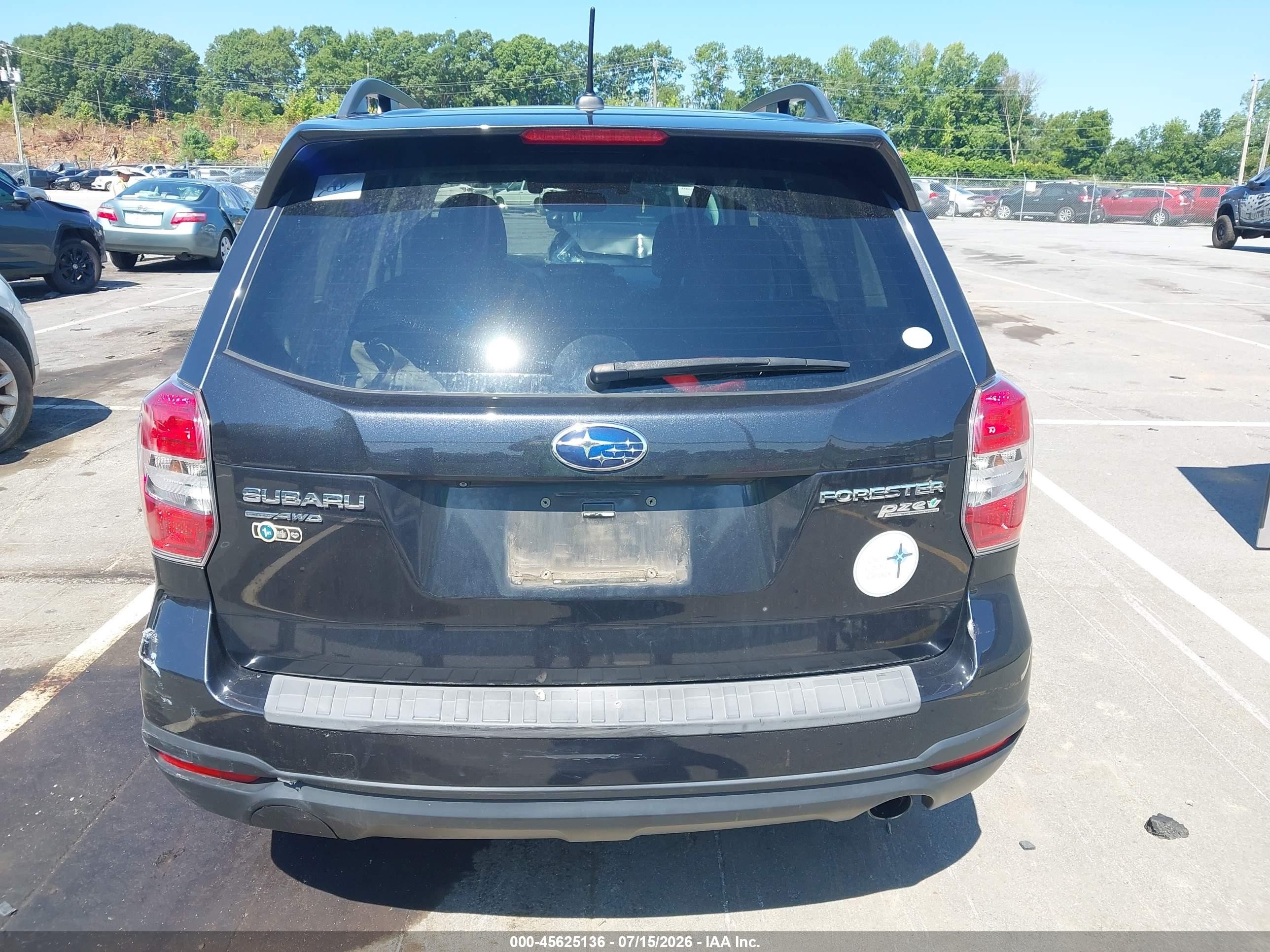 2015 Subaru Forester 2.5i Limited Gray vin: JF2SJARC3FH829116