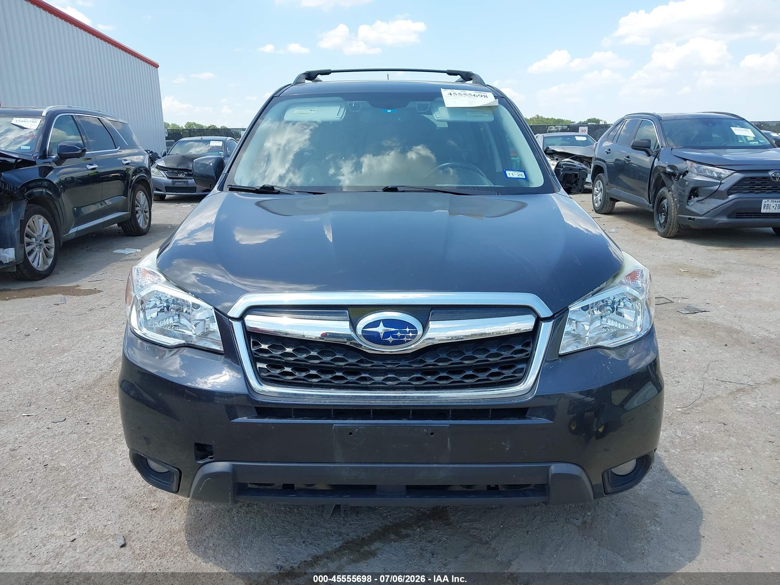 2015 Subaru Forester 2.5i Limited Gray vin: JF2SJARC3FH833683