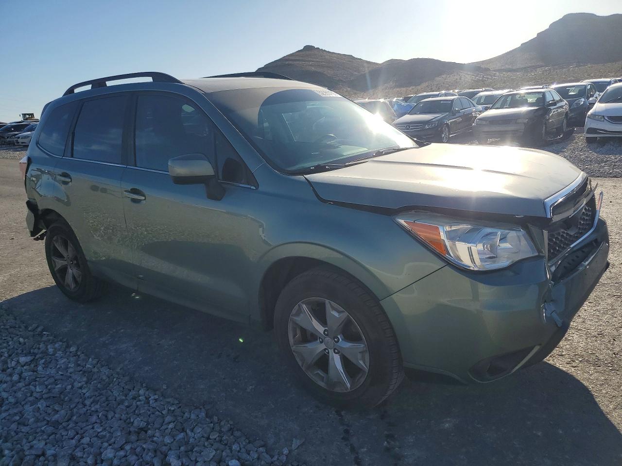 2016 Subaru Forester 2.5i Limited Green vin: JF2SJARC4GH514570