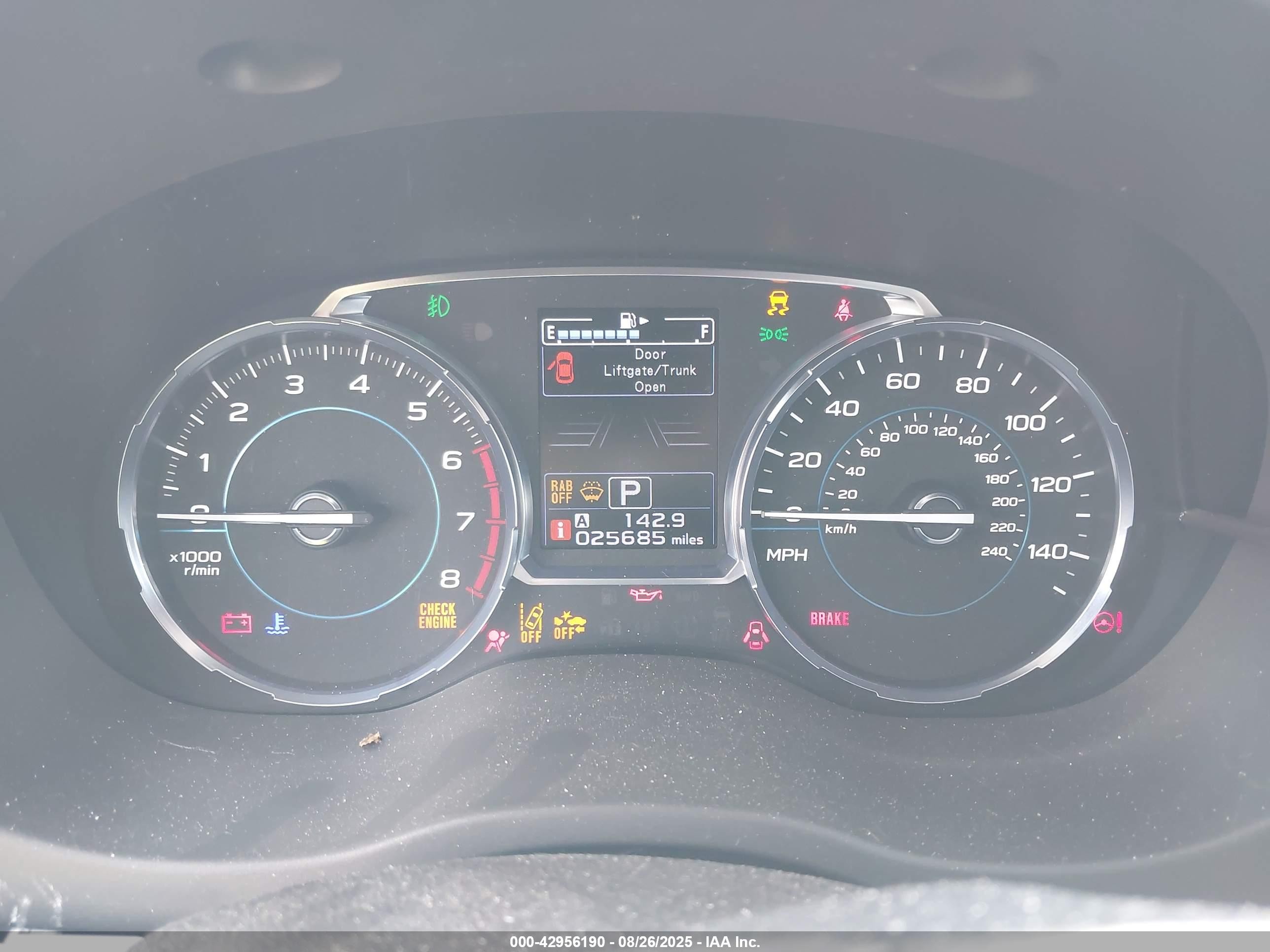 2018 Subaru Forester 2.5i Limited Красный vin: JF2SJARC4JH461344