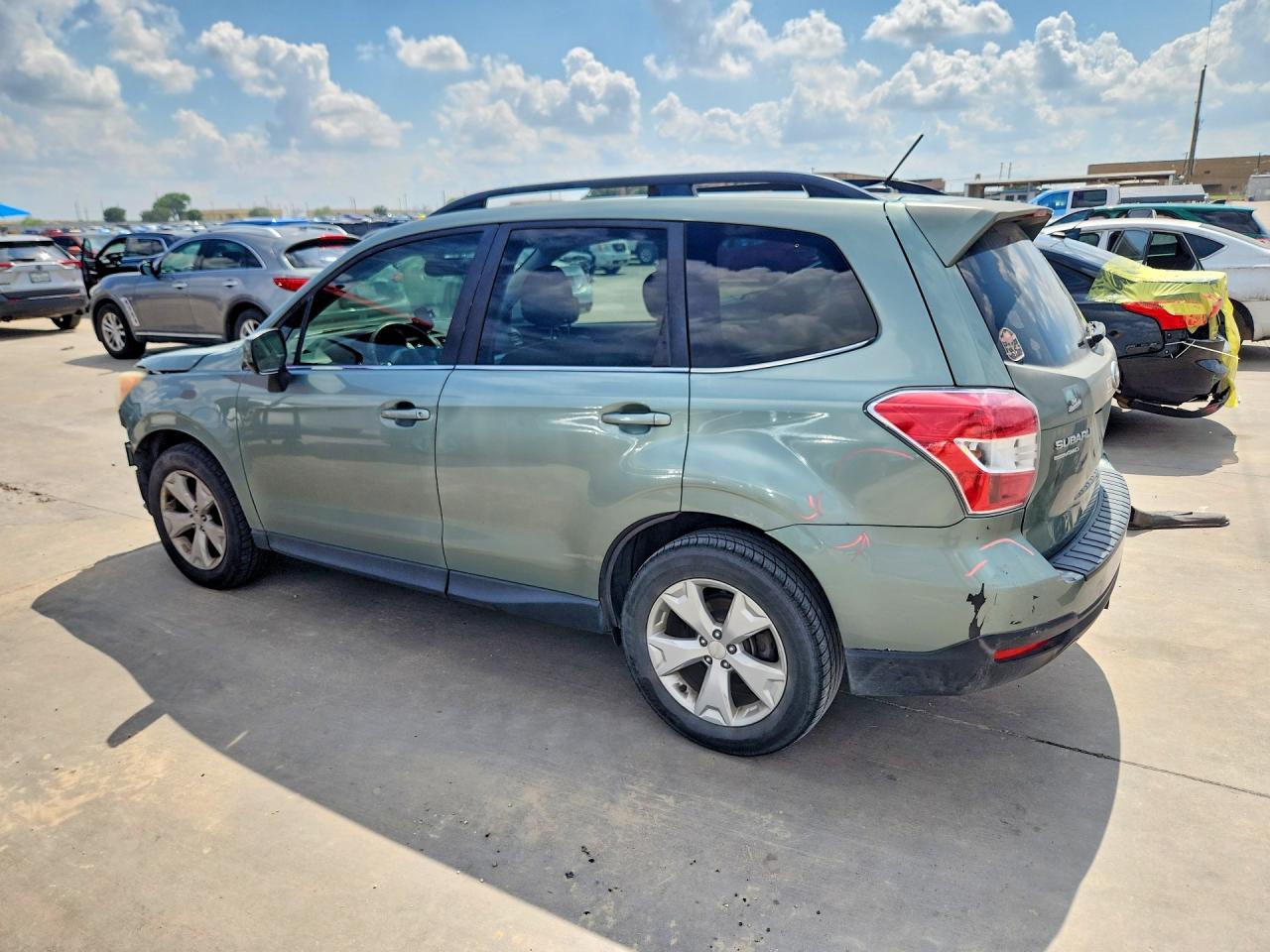2015 Subaru Forester 2.5i Limited Gray vin: JF2SJARC5FH534194