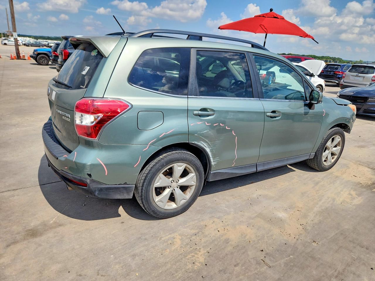 2015 Subaru Forester 2.5i Limited Gray vin: JF2SJARC5FH534194