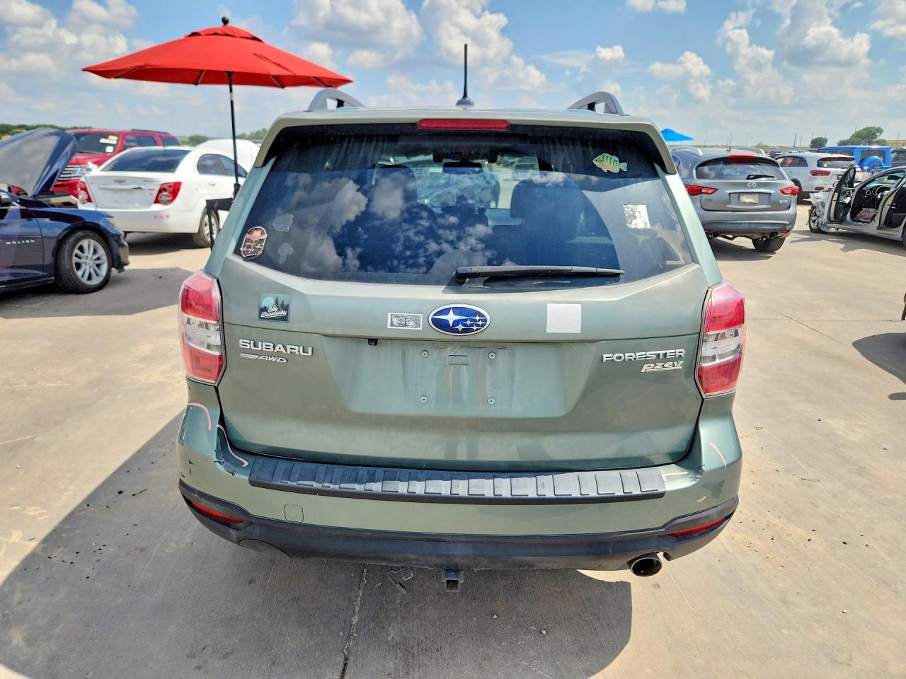 2015 Subaru Forester 2.5i Limited Gray vin: JF2SJARC5FH534194