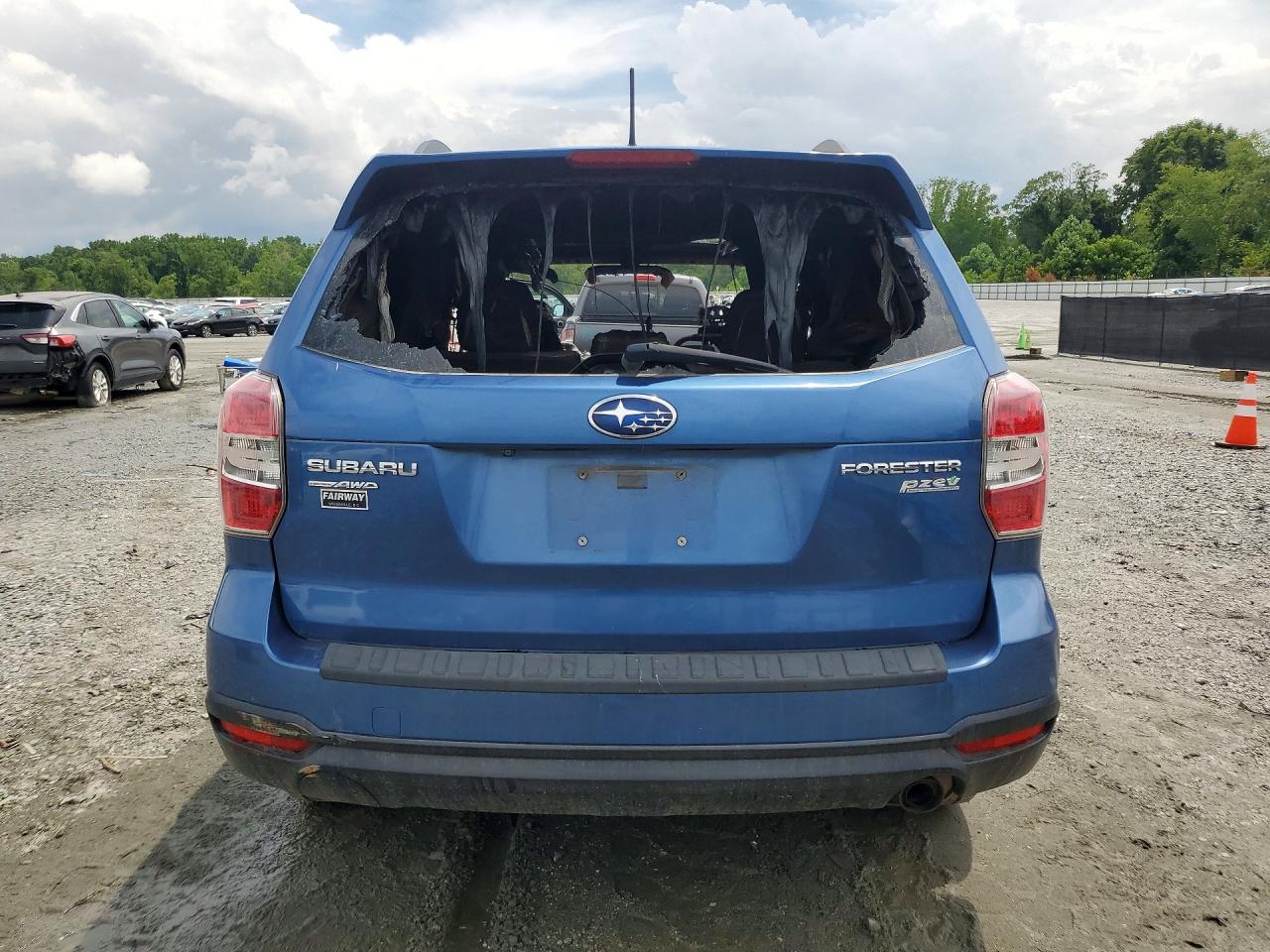 2015 Subaru Forester 2.5i Limited Blue vin: JF2SJARC5FH587381
