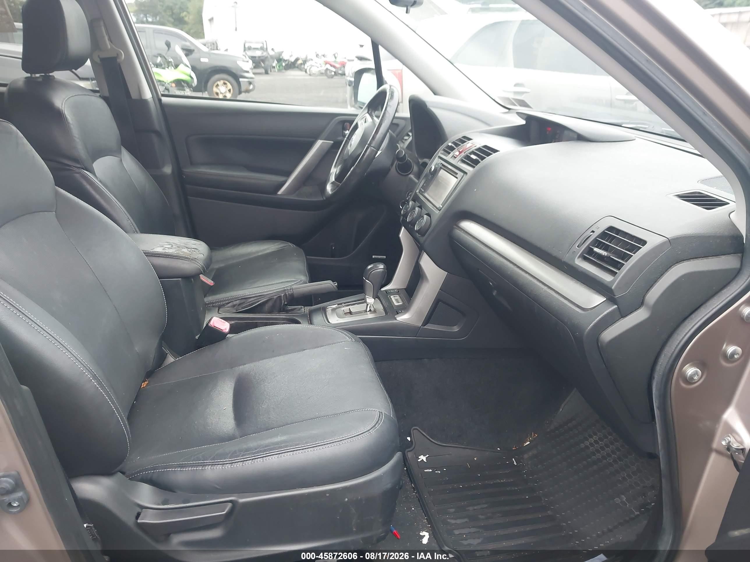 2015 Subaru Forester 2.5i Limited Бежевый vin: JF2SJARC5FH800099