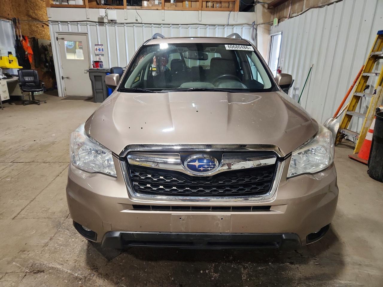 2015 Subaru Forester 2.5i Limited Tan vin: JF2SJARC6FH410922