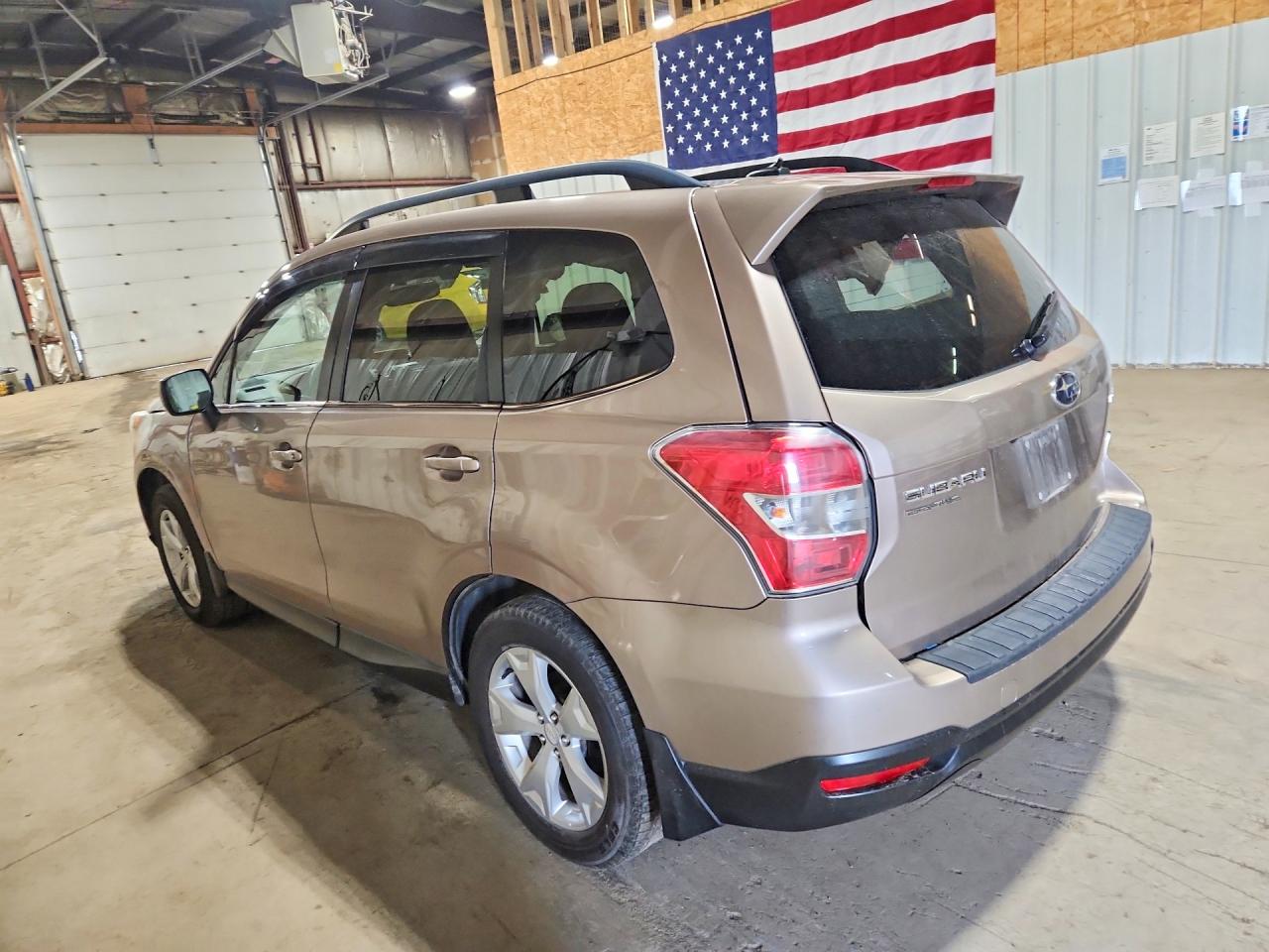 2015 Subaru Forester 2.5i Limited Tan vin: JF2SJARC6FH410922