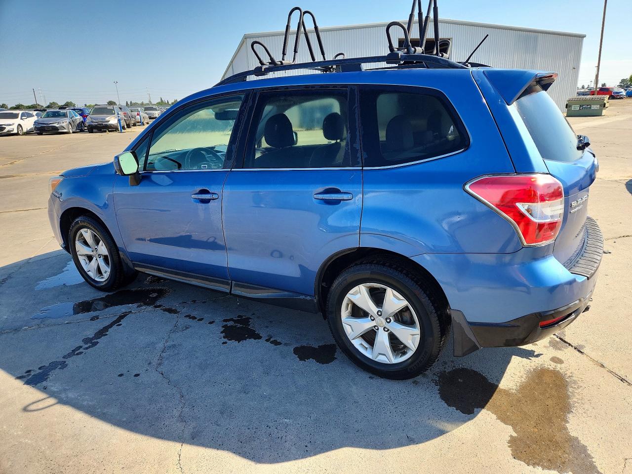 2015 Subaru Forester 2.5i Limited Синий vin: JF2SJARC6FH512754