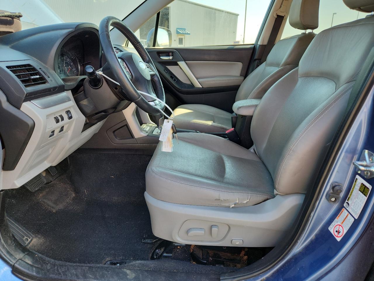 2015 Subaru Forester 2.5i Limited Синий vin: JF2SJARC6FH512754 Damage: Left Front Seat, Torn, 11 To 12 Inches