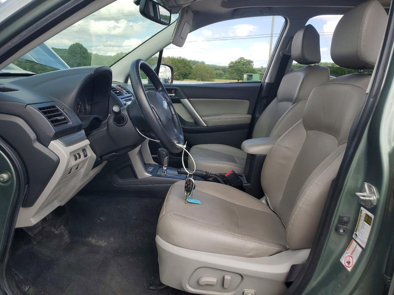 2015 Subaru Forester 2.5i Limited Green vin: JF2SJARC7FH521561
