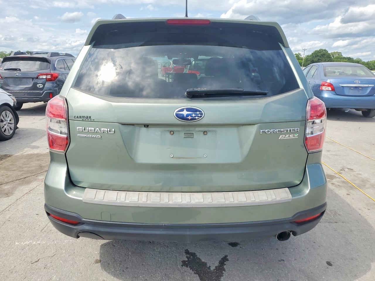 2015 Subaru Forester 2.5i Limited Green vin: JF2SJARC7FH521561