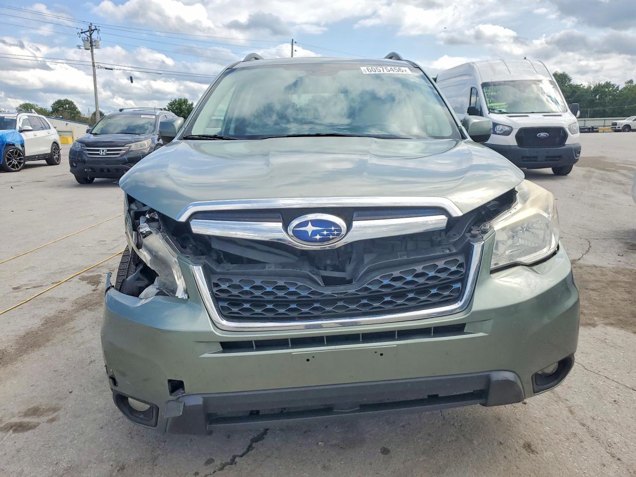 2015 Subaru Forester 2.5i Limited Green vin: JF2SJARC7FH521561