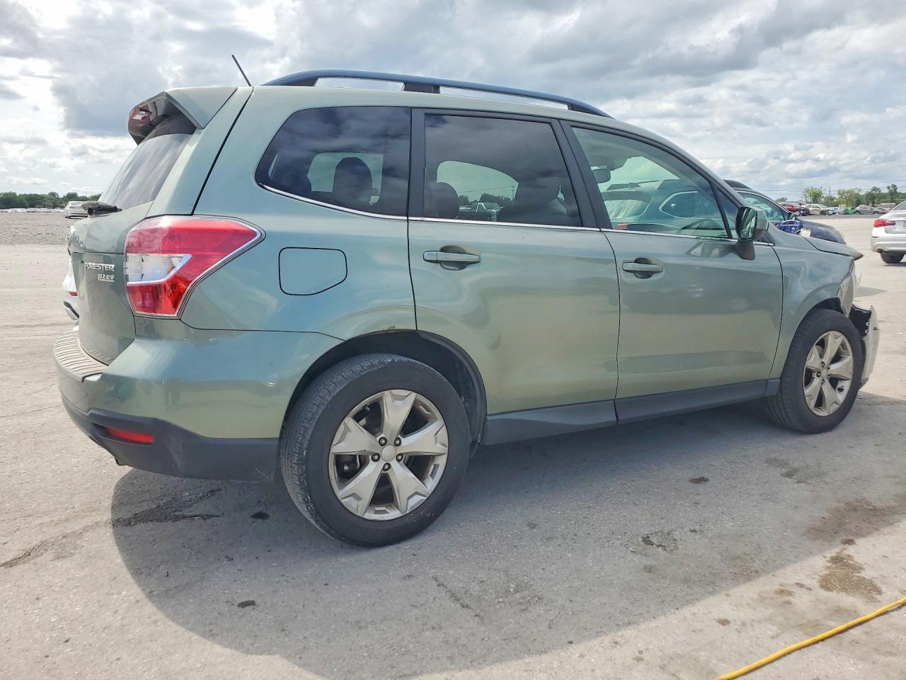 2015 Subaru Forester 2.5i Limited Green vin: JF2SJARC7FH521561