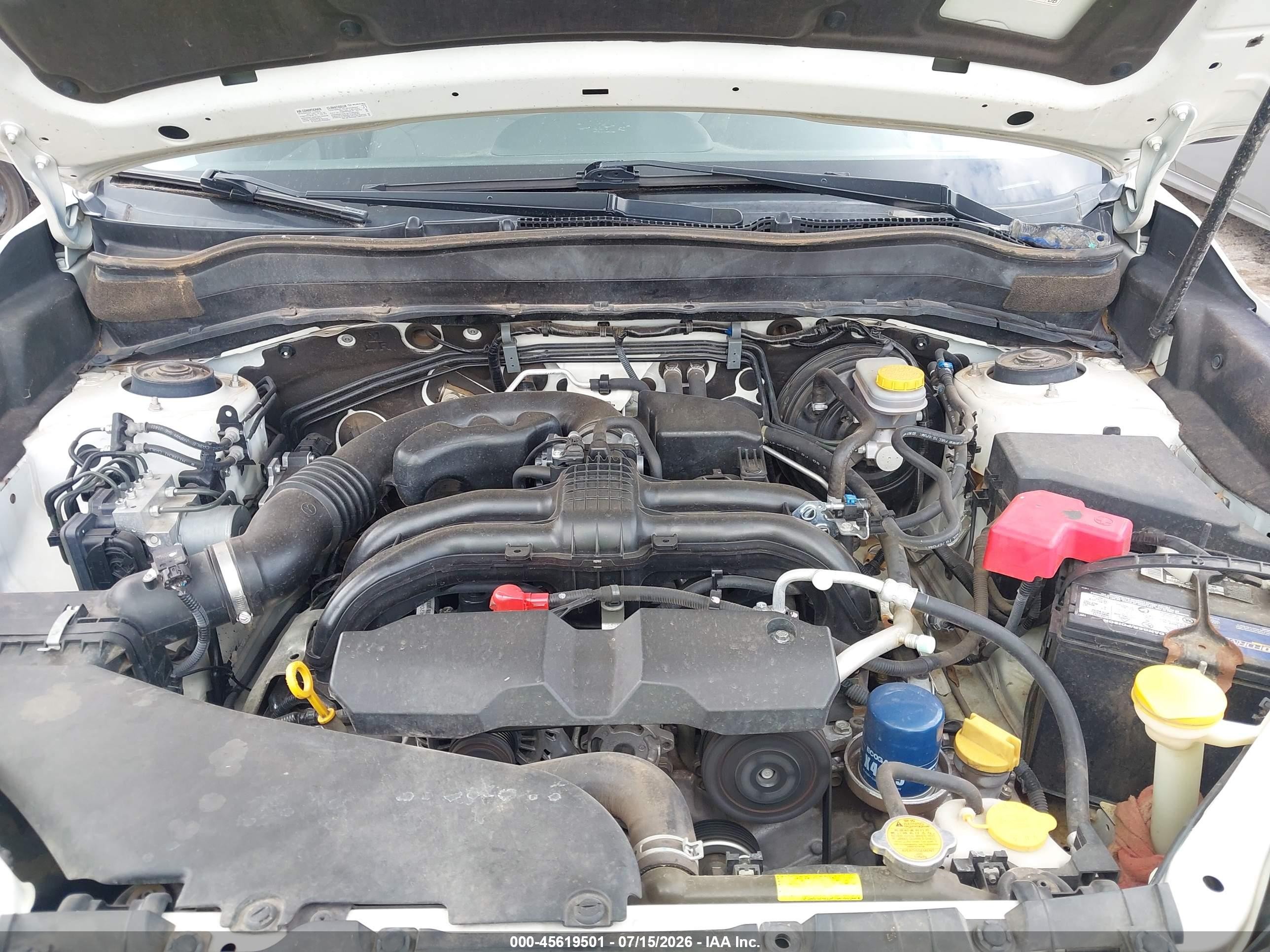 2015 Subaru Forester 2.5i Limited Белый vin: JF2SJARC7FH542474
