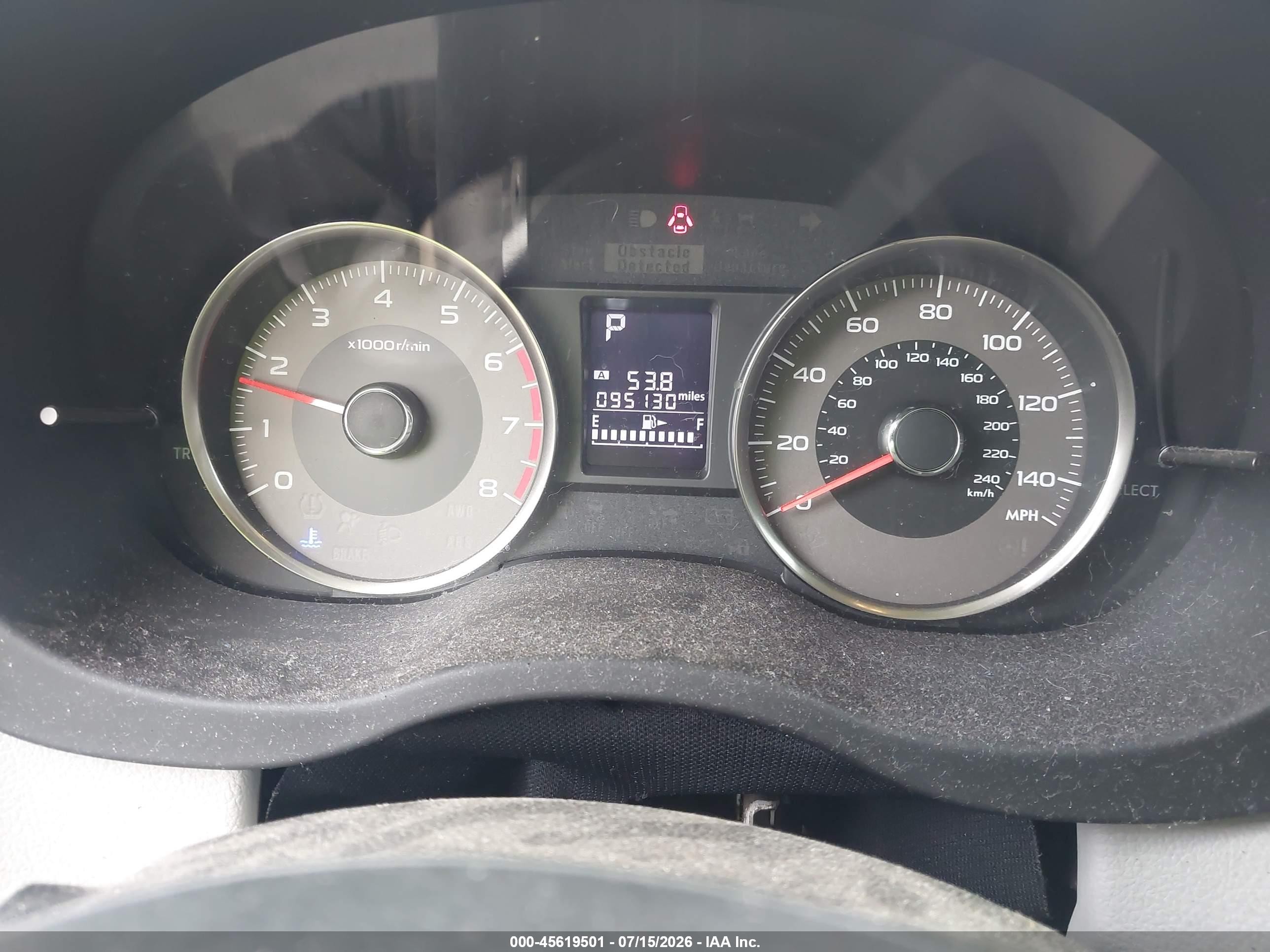 2015 Subaru Forester 2.5i Limited Белый vin: JF2SJARC7FH542474
