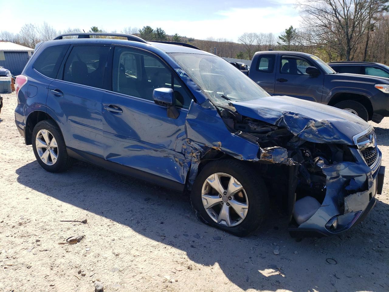 2015 Subaru Forester 2.5i Limited Blue vin: JF2SJARC7FH802954