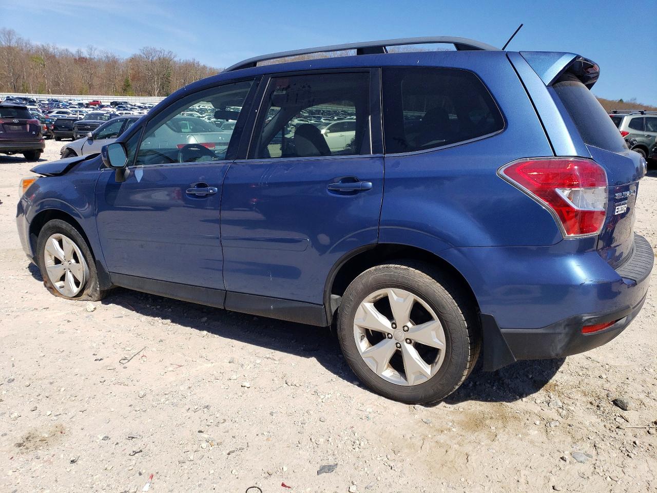 2015 Subaru Forester 2.5i Limited Blue vin: JF2SJARC7FH802954