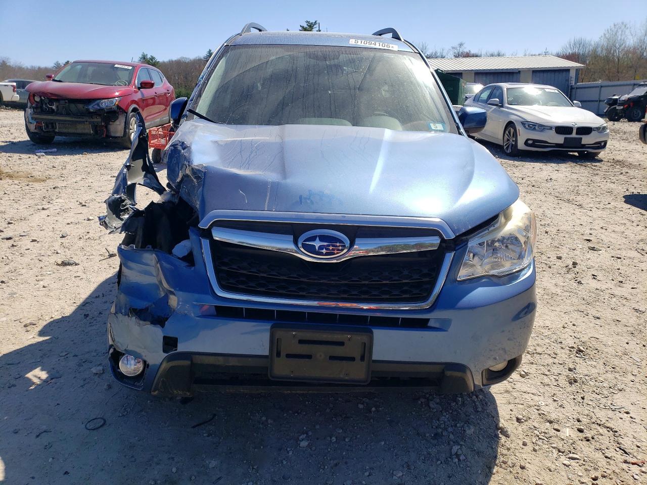 2015 Subaru Forester 2.5i Limited Blue vin: JF2SJARC7FH802954