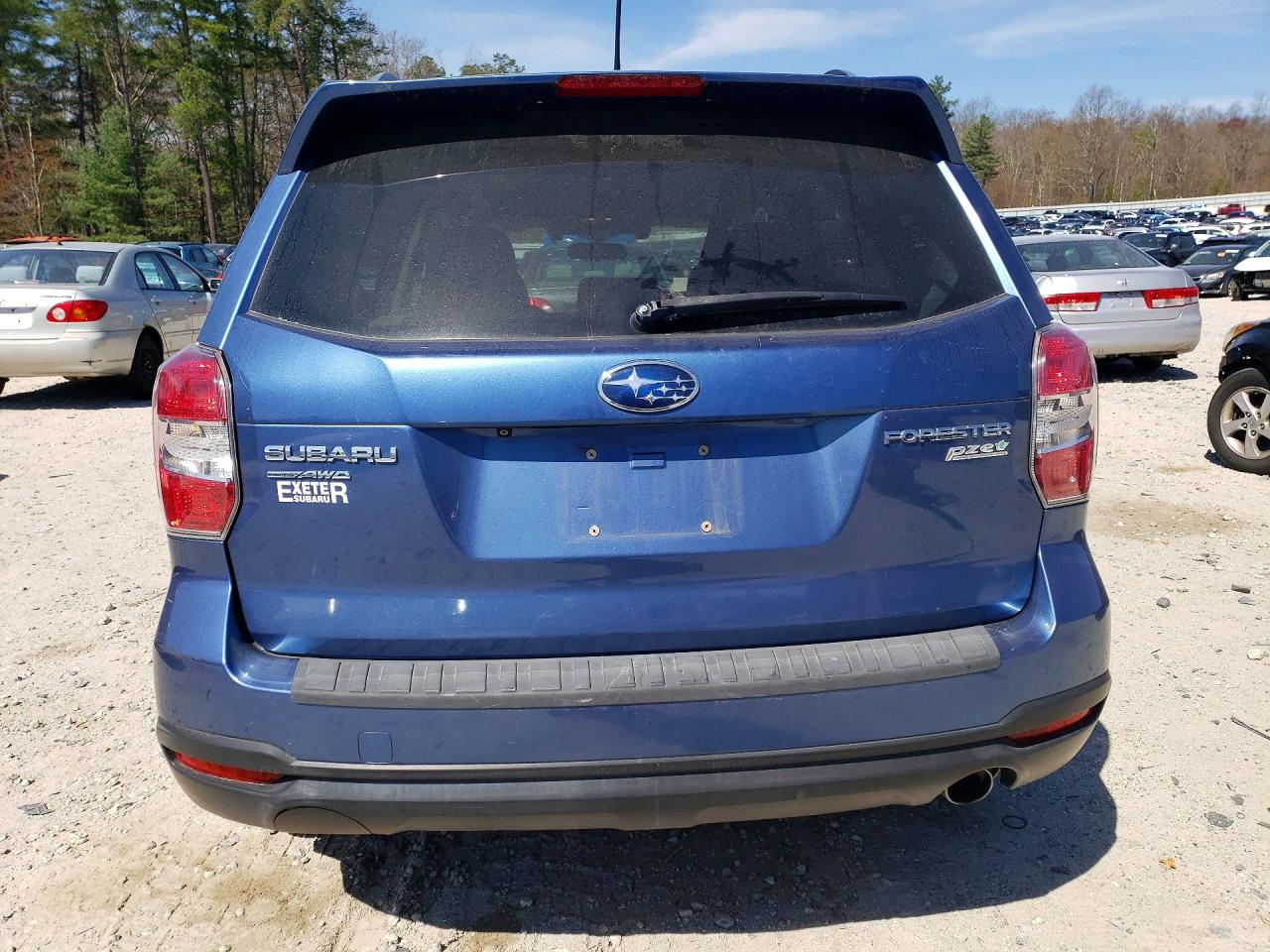 2015 Subaru Forester 2.5i Limited Blue vin: JF2SJARC7FH802954