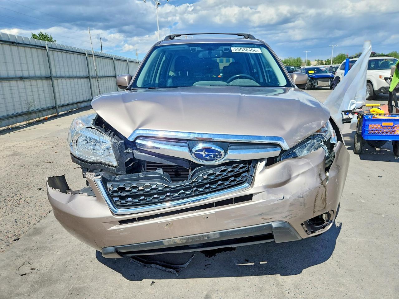 2015 Subaru Forester 2.5i Limited Tan vin: JF2SJARC8FH412249