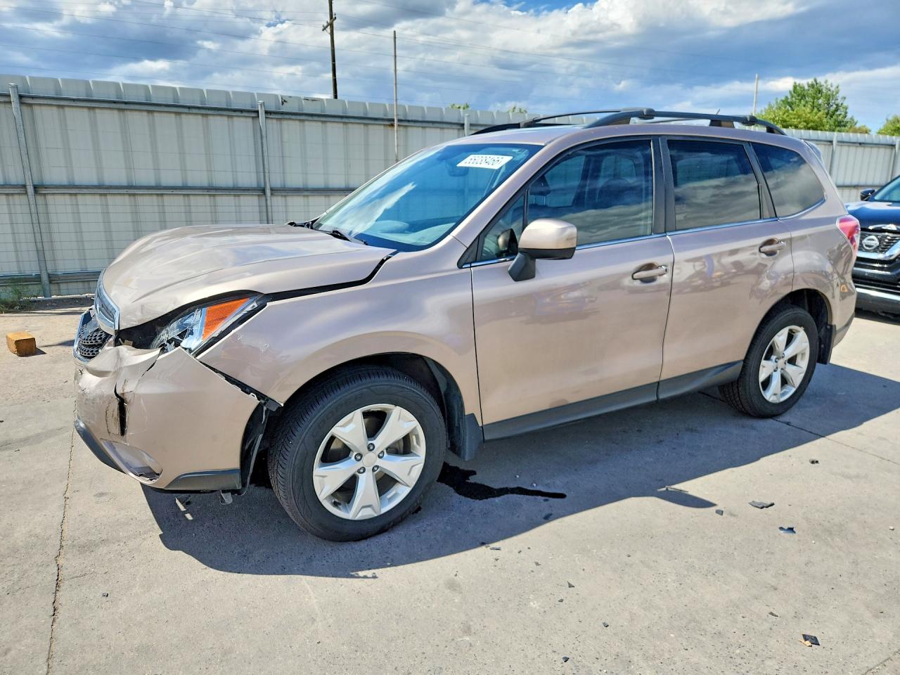 2015 Subaru Forester 2.5i Limited Tan vin: JF2SJARC8FH412249