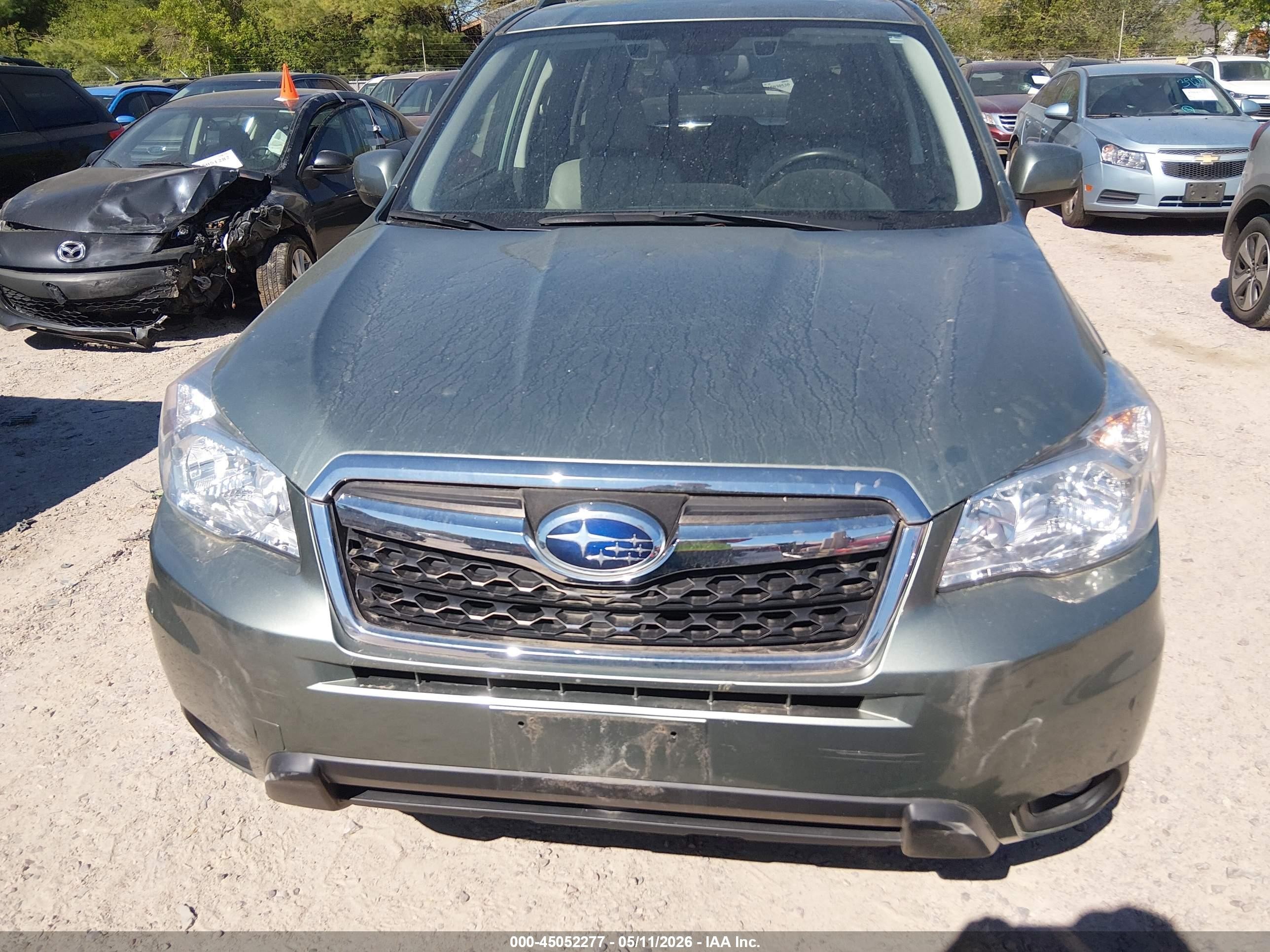 2015 Subaru Forester 2.5i Limited Green vin: JF2SJARC8FH504932