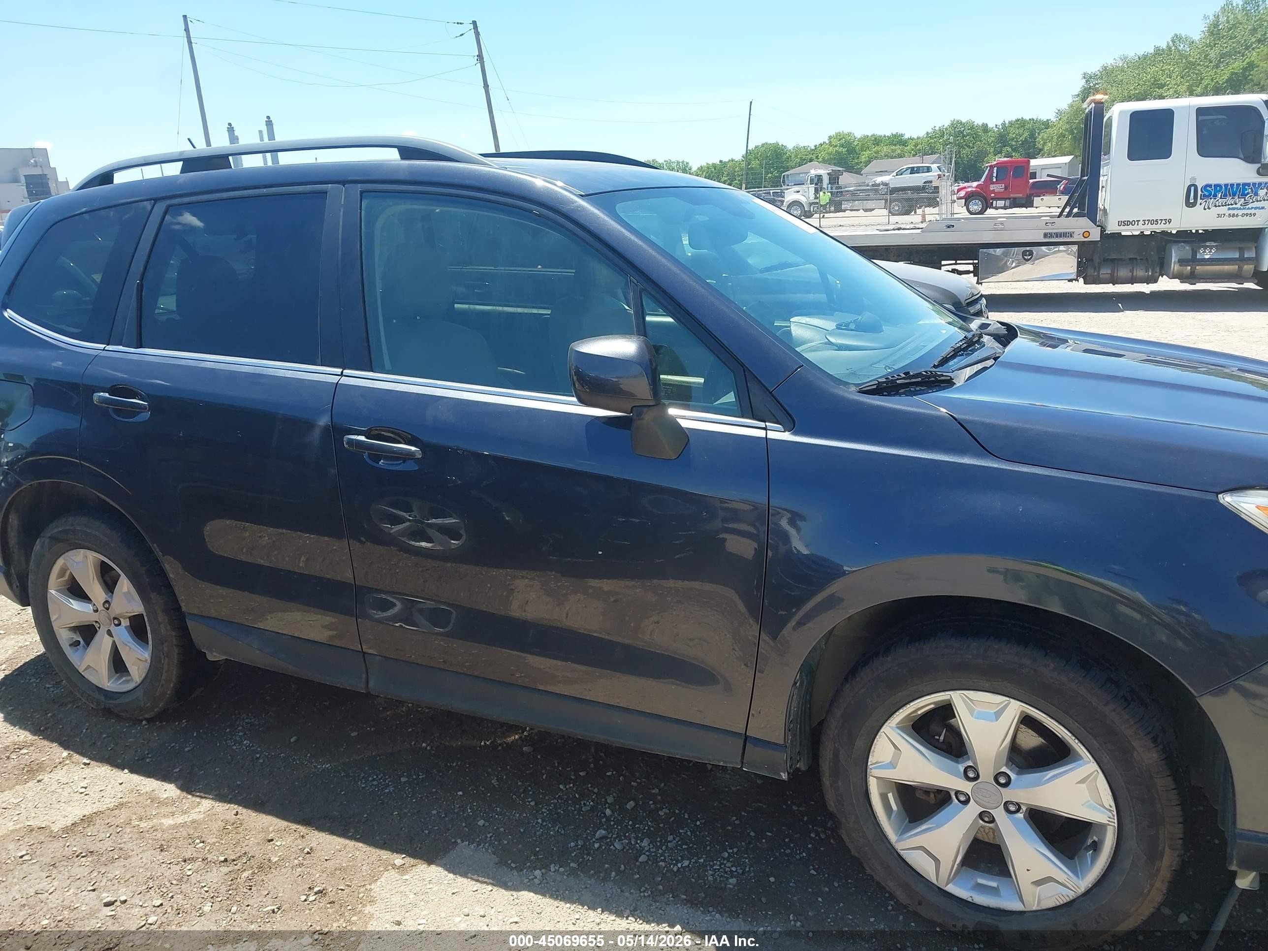 2015 Subaru Forester 2.5i Limited Black vin: JF2SJARC8FH822128