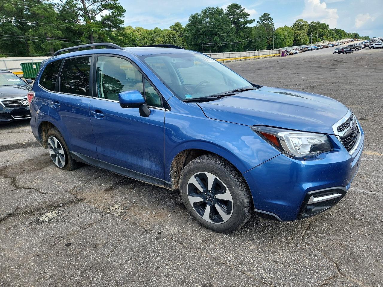 2018 Subaru Forester 2.5i Limited Blue vin: JF2SJARC8JH595628